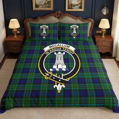 McCallum Modern Tartan Crest Bedding Set