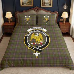 McVicker Tartan Crest Bedding Set