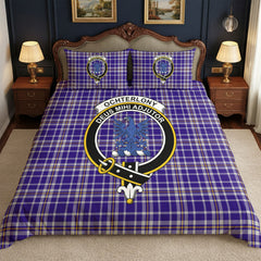 Ochterlony Tartan Crest Bedding Set