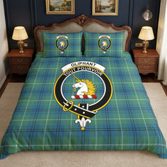 Oliphant Ancient Tartan Crest Bedding Set