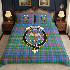 Ralston Tartan Crest Bedding Set