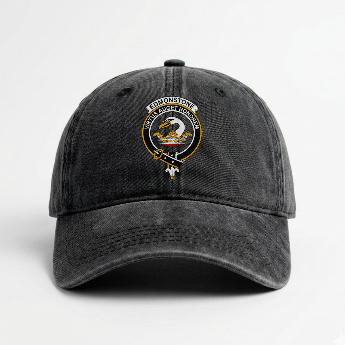Edmonstone Crest Washed Classic Cap
