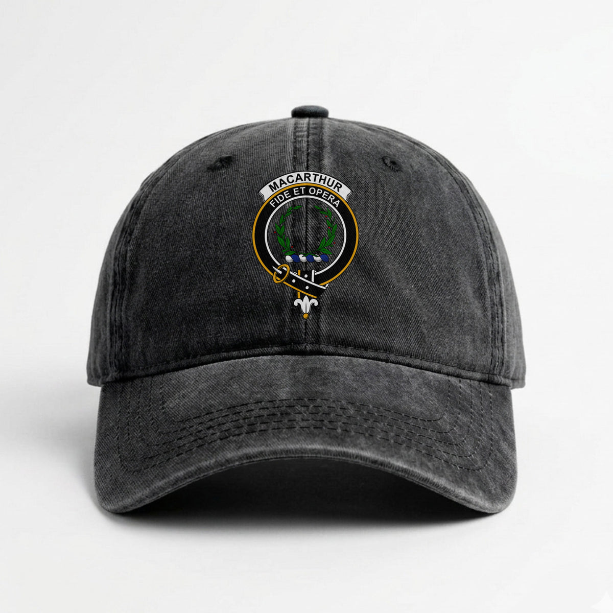 MacArthur Crest Washed Classic Cap