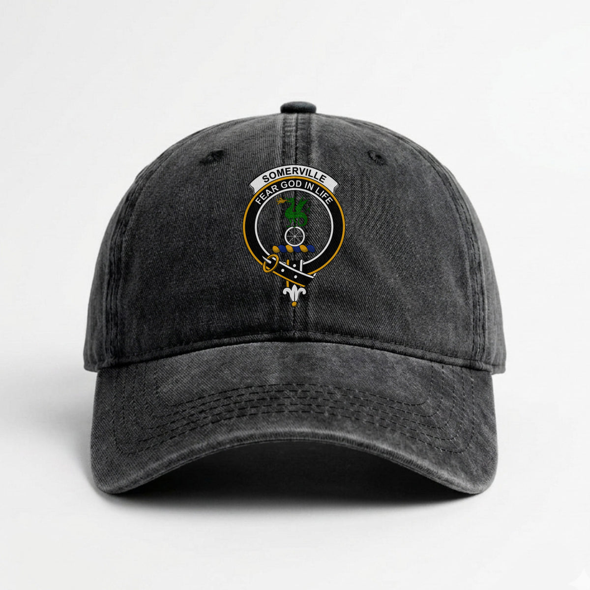 Somerville Crest Washed Classic Cap