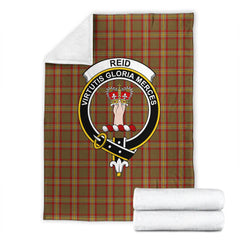 Reid Ancient Tartan Crest Blanket