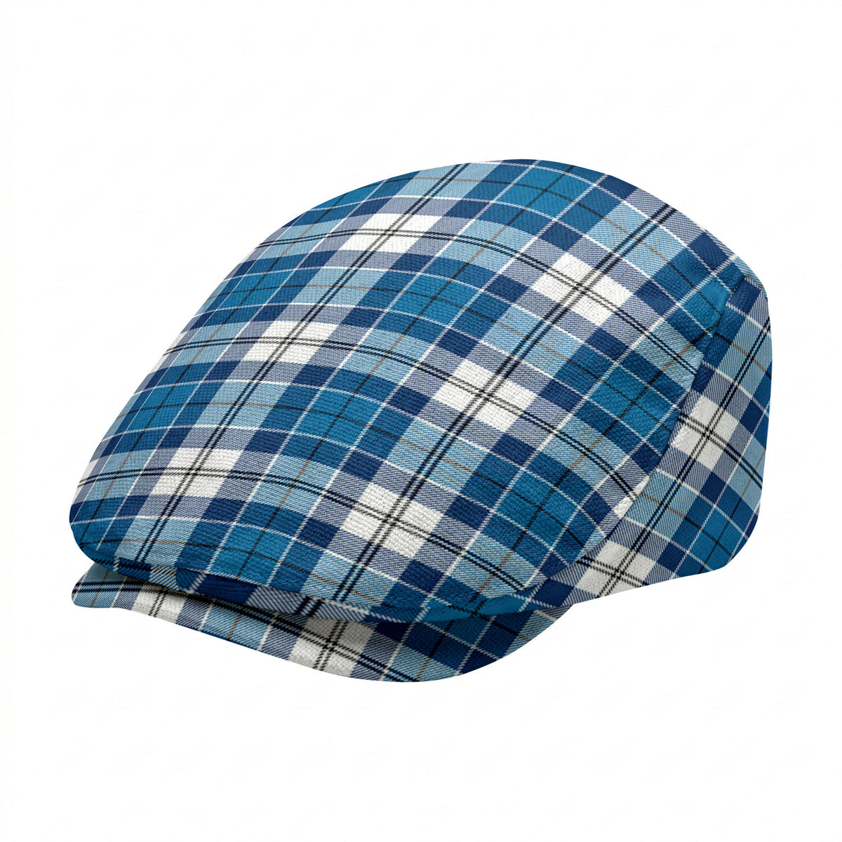 Roberton Tartan Flat Caps