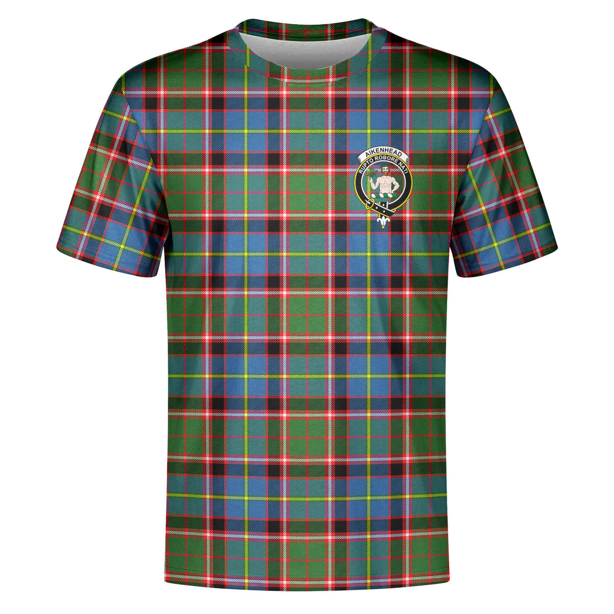 Aikenhead Tartan Crest T-shirt