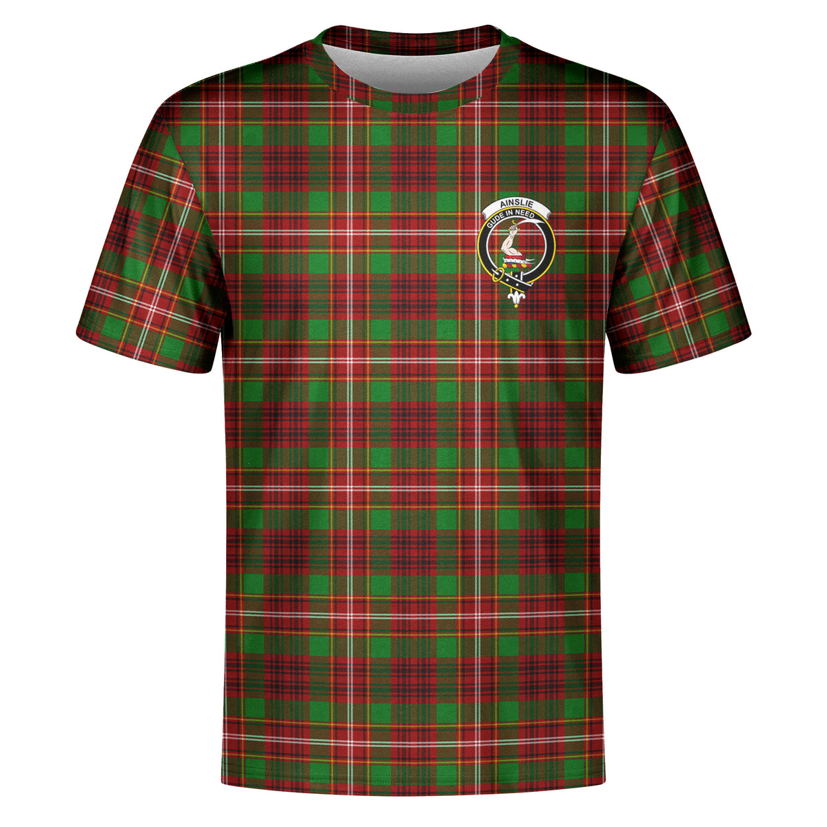 Ainslie Tartan Crest T-shirt
