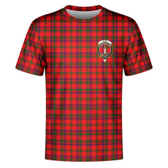 Bain Tartan Crest T-shirt