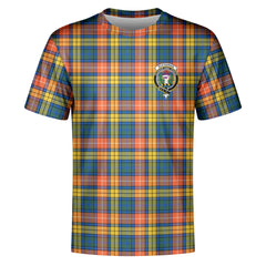 Buchanan Ancient Tartan Crest T-shirt