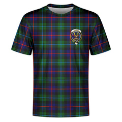 Calder Tartan Crest T-shirt