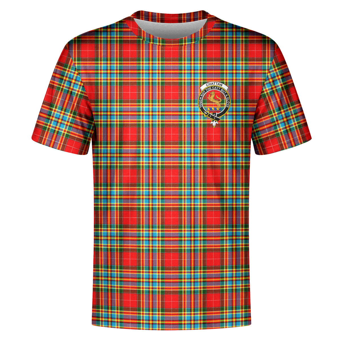 Chattan Tartan Crest T-shirt