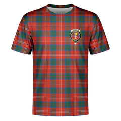 Chisholm Ancient Tartan Crest T-shirt
