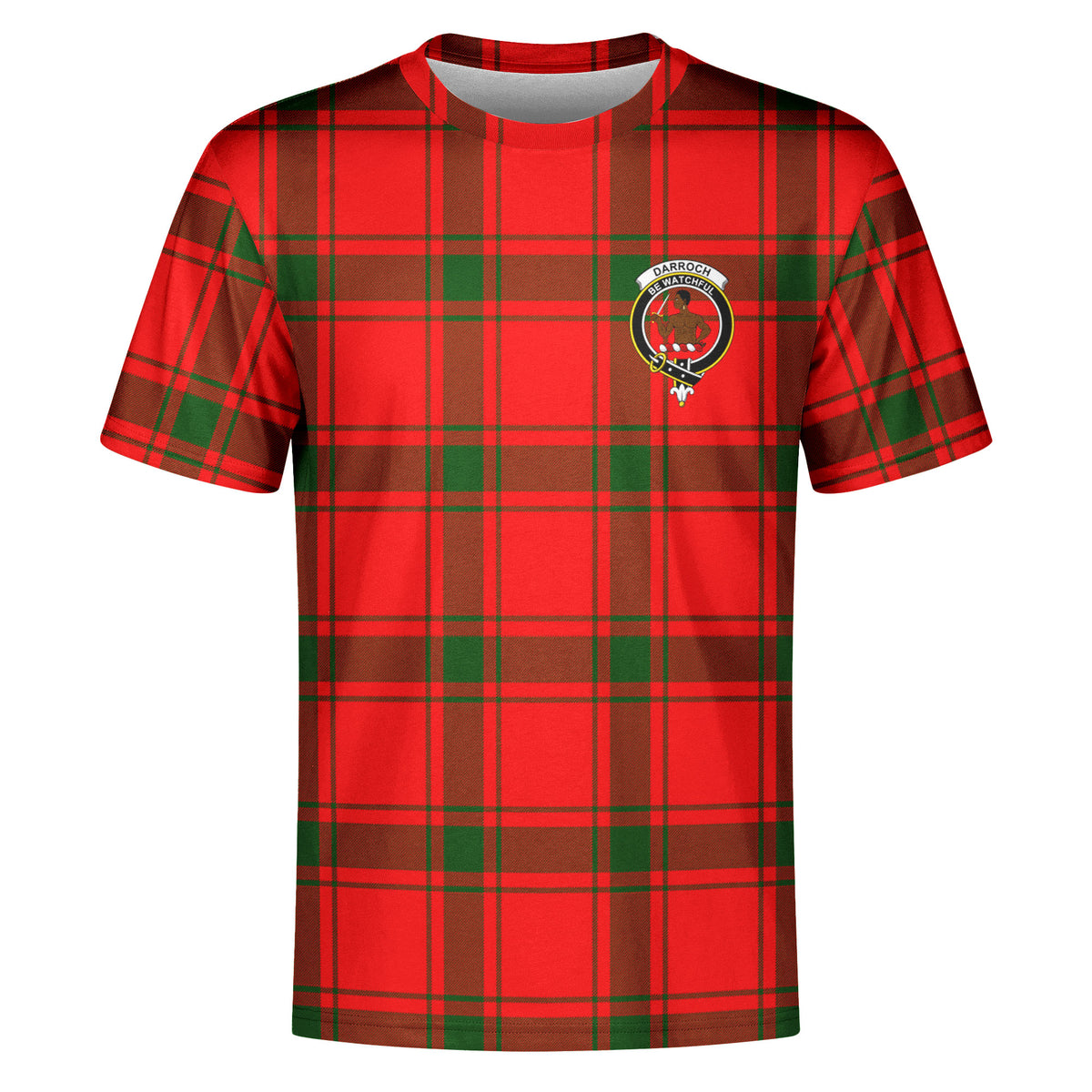 Darroch (Gourock) Tartan Crest T-shirt