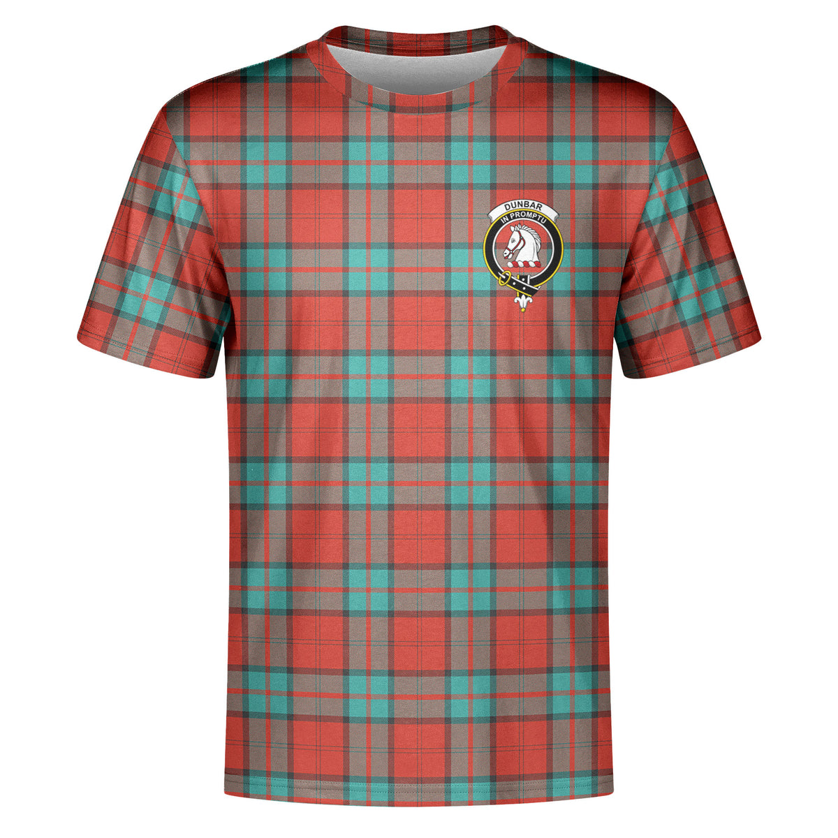 Dunbar Ancient Tartan Crest T-shirt