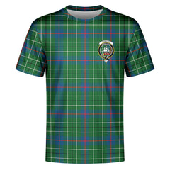 Duncan Ancient Tartan Crest T-shirt