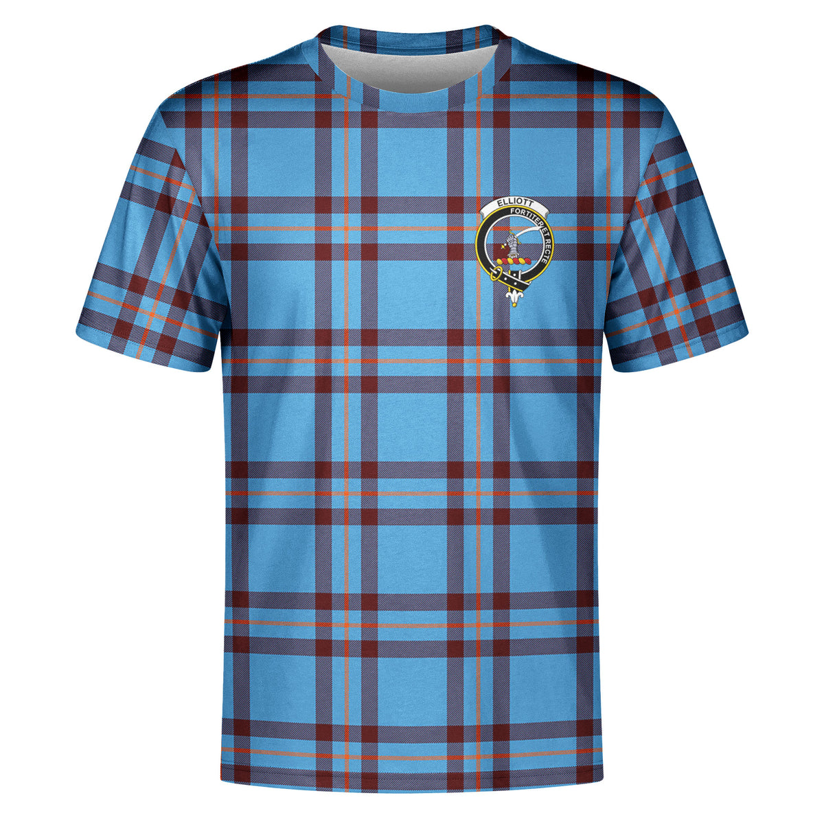 Elliott Ancient Tartan Crest T-shirt
