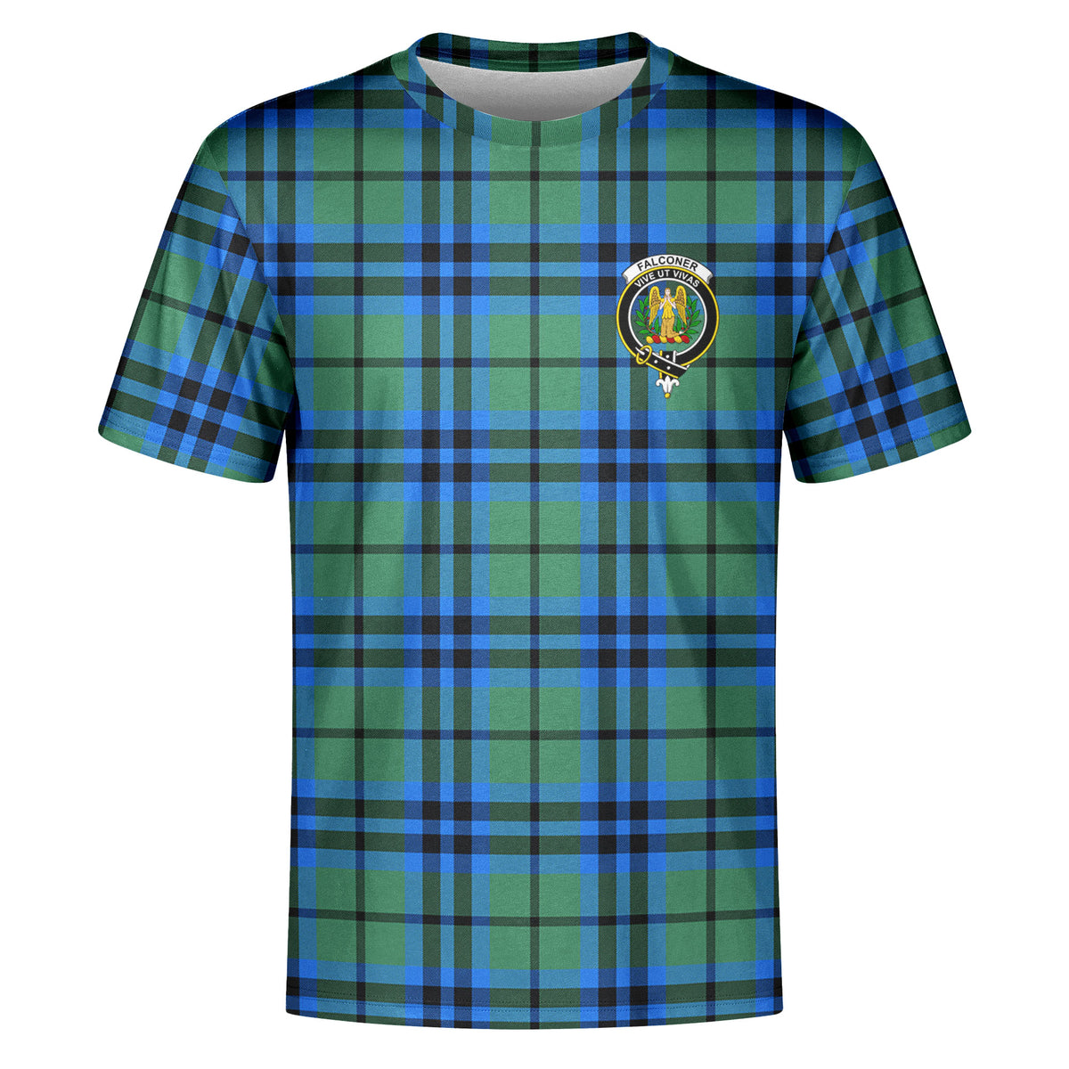 Falconer Tartan Crest T-shirt