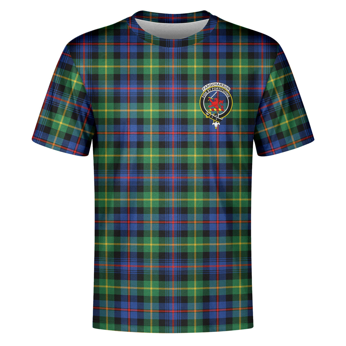 Farquharson Ancient Tartan Crest T-shirt