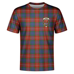Fraser (of Lovat) Ancient Tartan Crest T-shirt