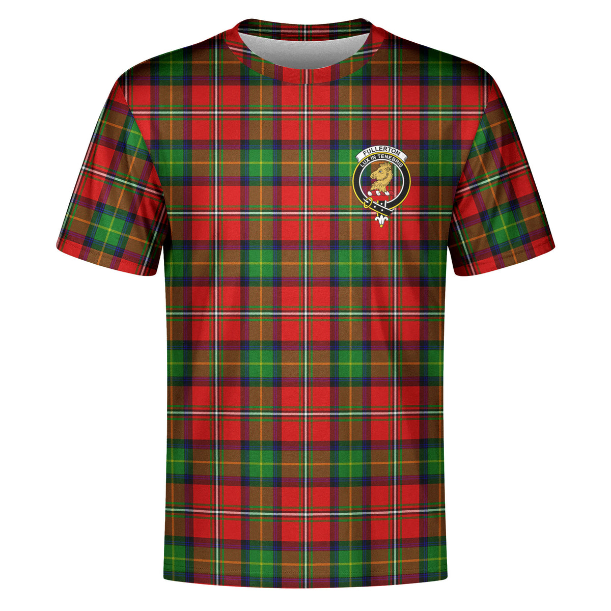 Fullerton Tartan Crest T-shirt