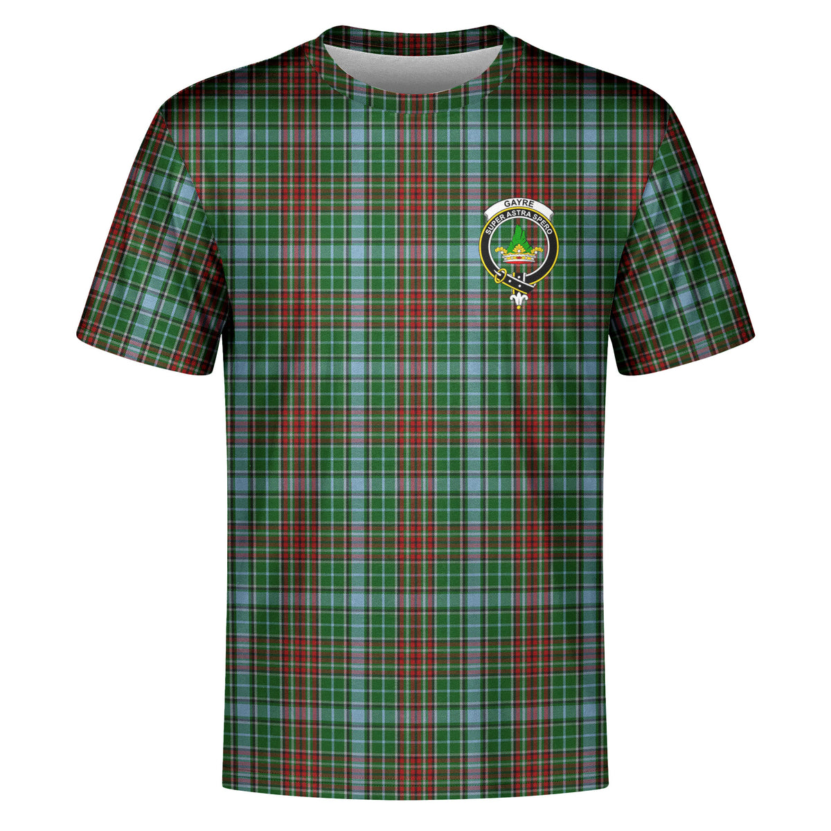 Gayre Tartan Crest T-shirt