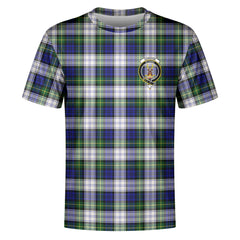 Gordon Dress Modern Tartan Crest T-shirt
