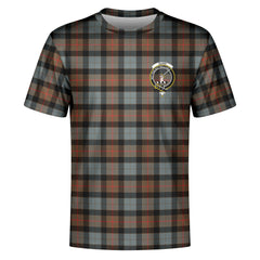Gunn Weathered Tartan Crest T-shirt