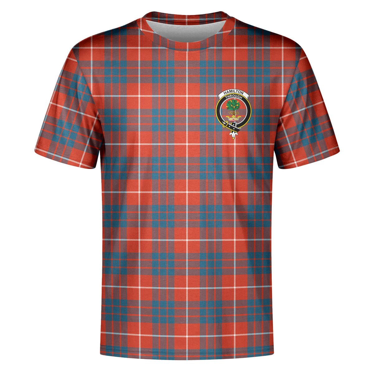 Hamilton Ancient Tartan Crest T-shirt