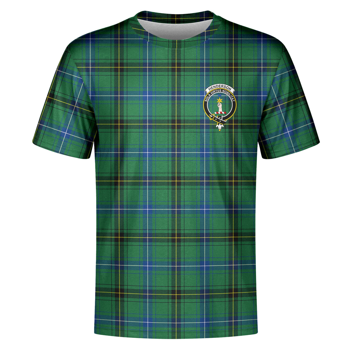 Henderson Ancient Tartan Crest T-shirt