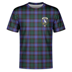 Hunter Modern Tartan Crest T-shirt