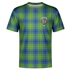 Johnstone Ancient Tartan Crest T-shirt