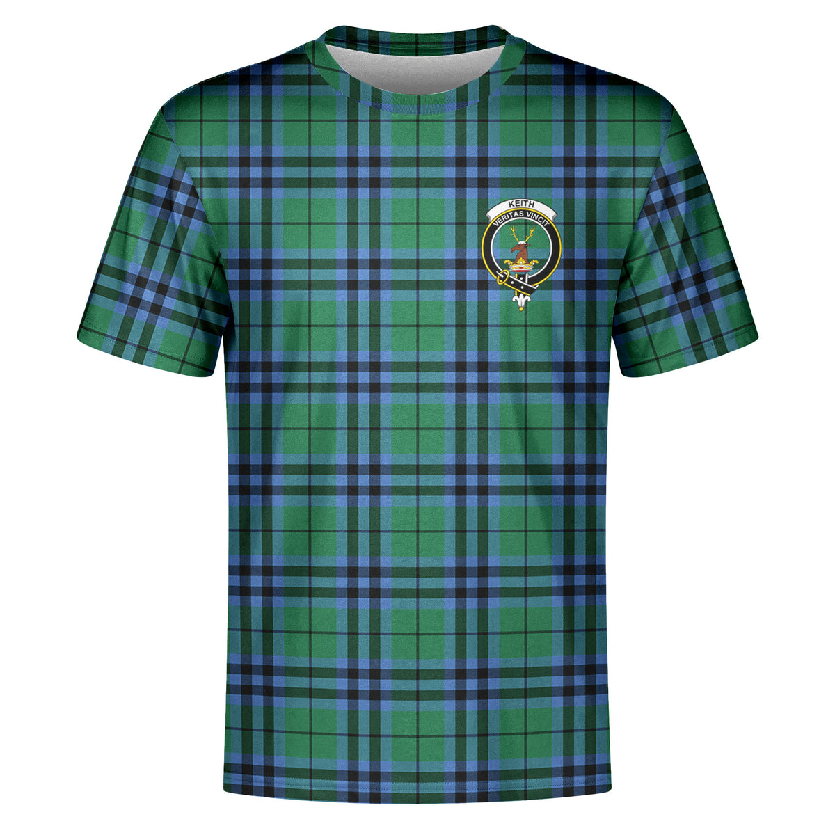 Keith Ancient Tartan Crest T-shirt