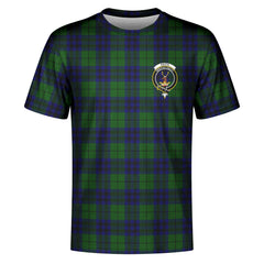 Keith Modern Tartan Crest T-shirt