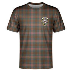 Kennedy Weathered Tartan Crest T-shirt