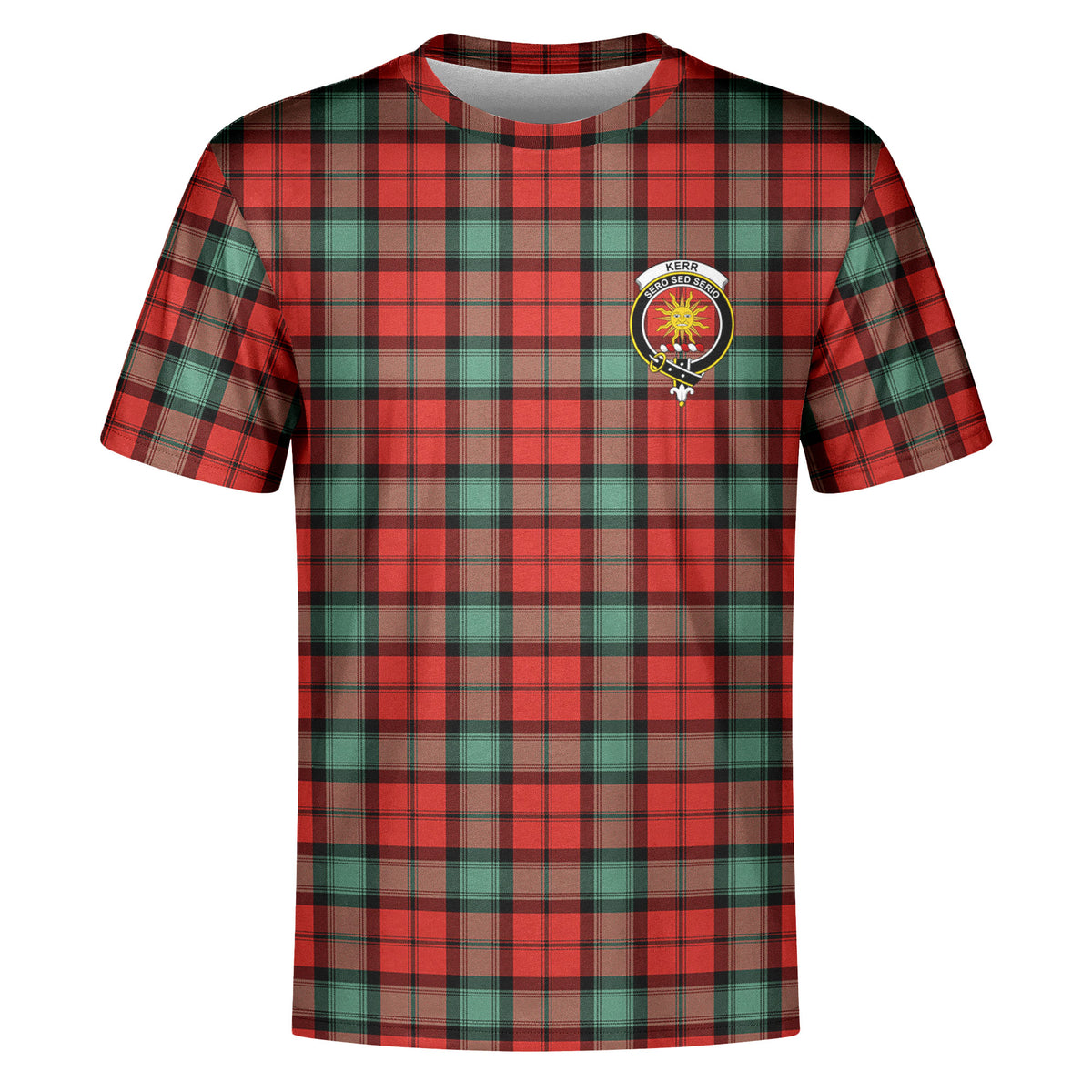 Kerr Ancient Tartan Crest T-shirt