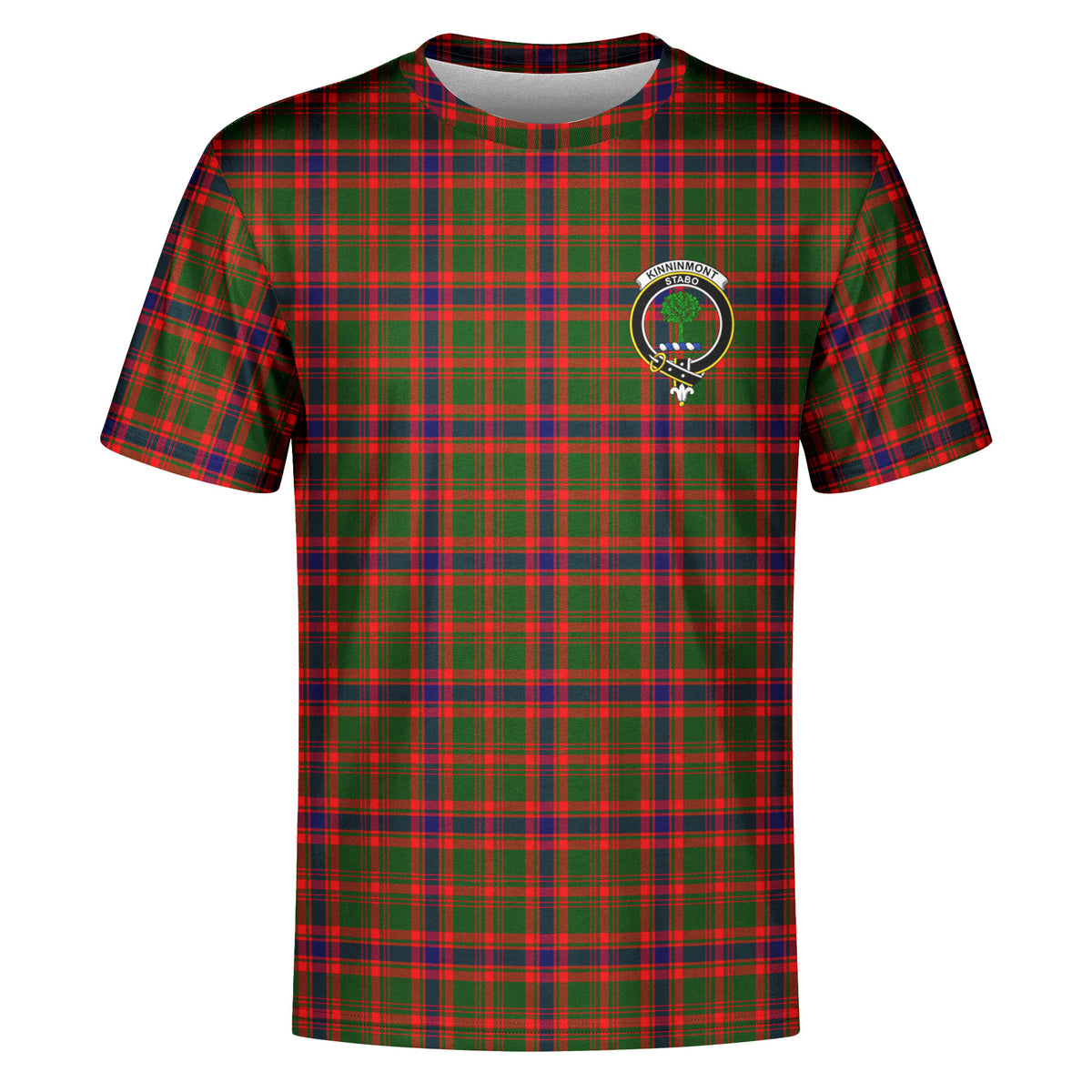 Kinninmont Tartan Crest T-shirt