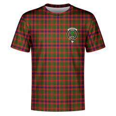 Kinninmont Tartan Crest T-shirt
