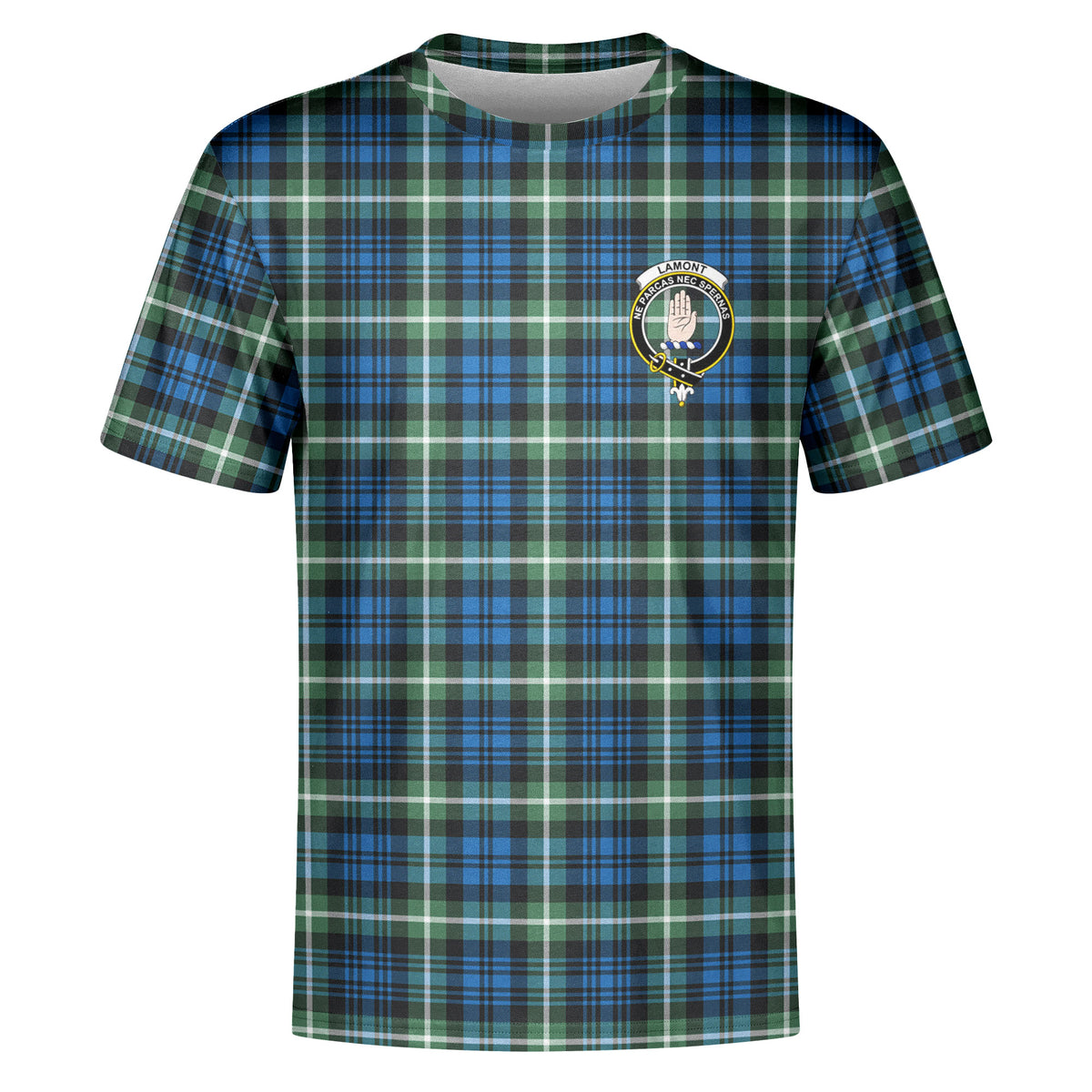 Lamont Ancient Tartan Crest T-shirt