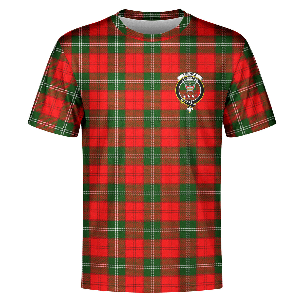 Lennox (Lennox Kincaid) Tartan Crest T-shirt