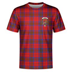 Leslie Modern Tartan Crest T-shirt