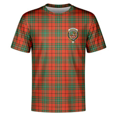 MacAuley Ancient Tartan Crest T-shirt