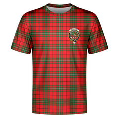 MacAuley Modern Tartan Crest T-shirt