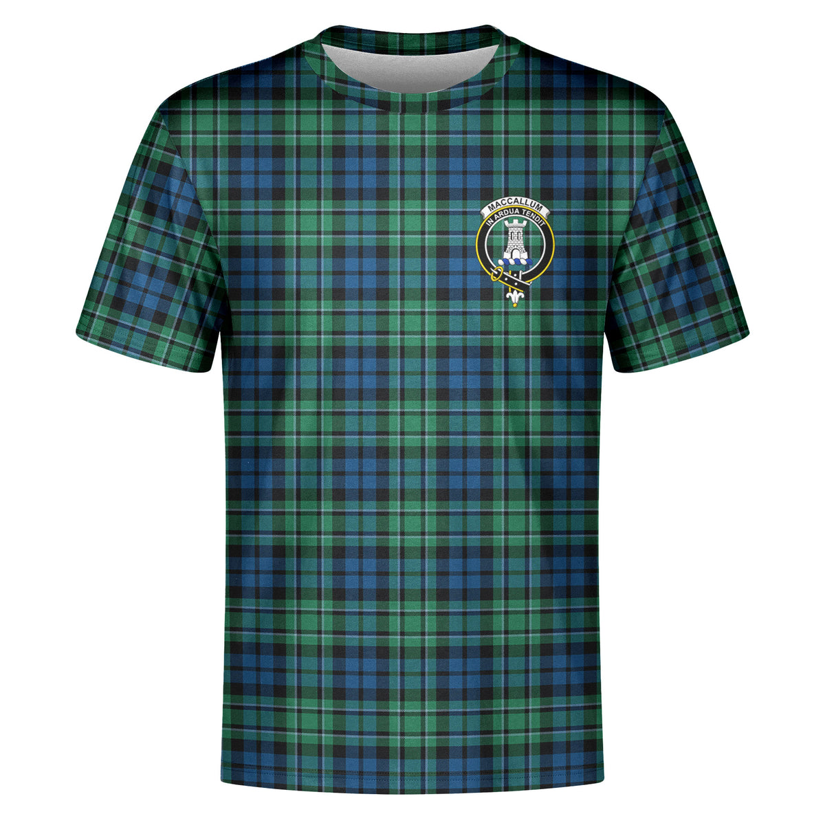MacCallum Ancient Tartan Crest T-shirt