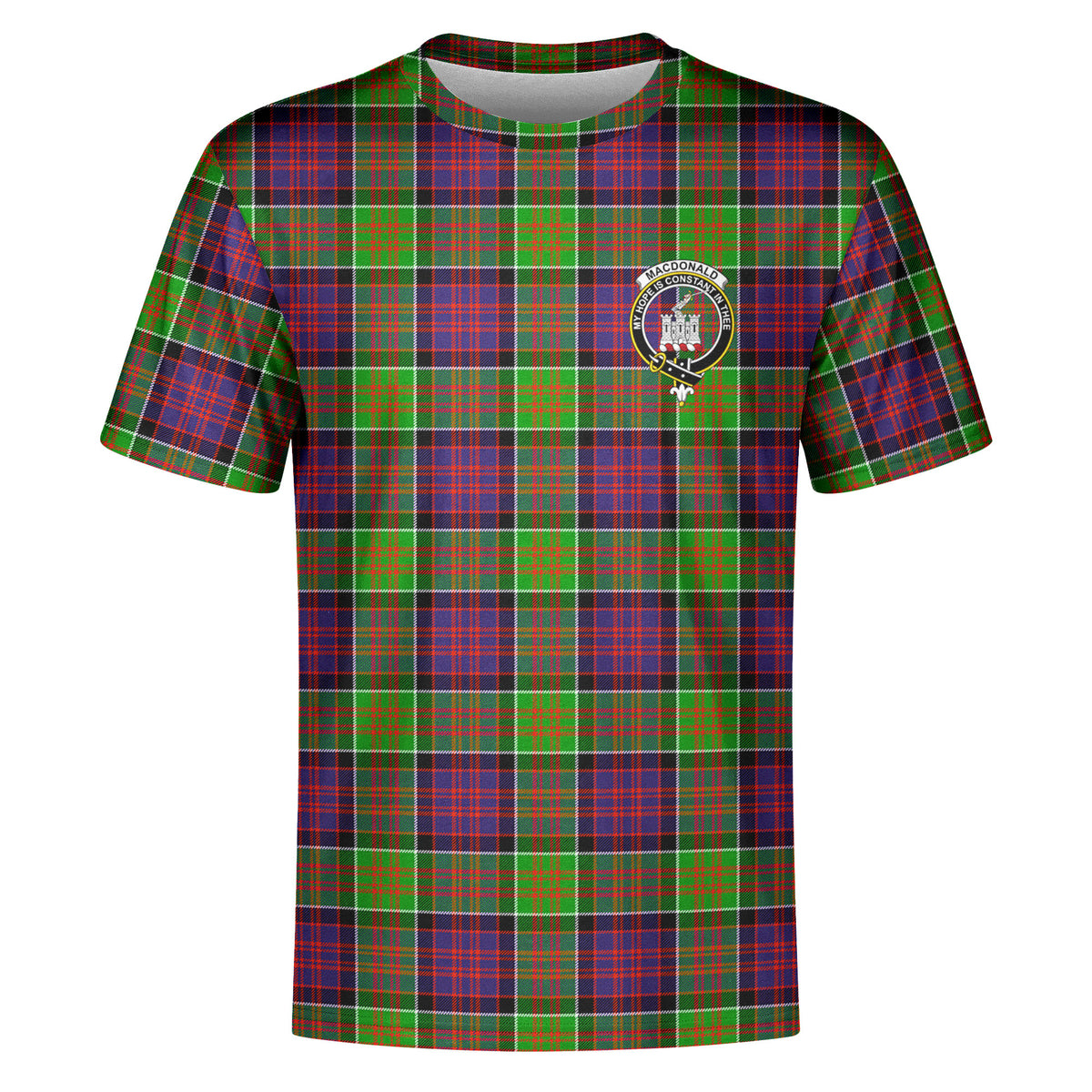 MacDonald (Clan Ranald) Tartan Crest T-shirt