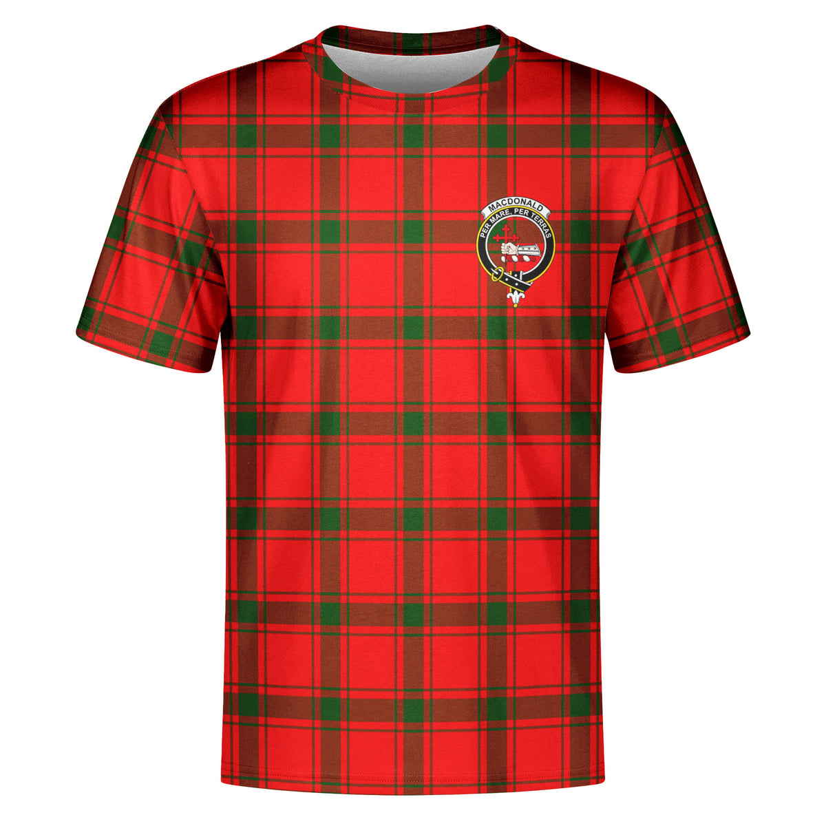 MacDonald of Sleat Tartan Crest T-shirt