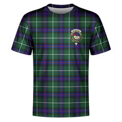 MacDonald of the Isles Hunting Modern Tartan Crest T-shirt