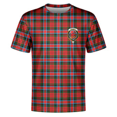 MacDuff Modern Tartan Crest T-shirt