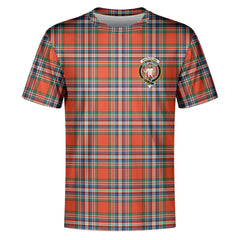 MacFarlane Ancient Tartan Crest T-shirt