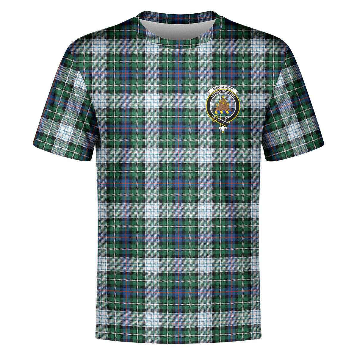 MacKenzie Dress Ancient Tartan Crest T-shirt